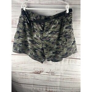 GUIDE GEAR Mens Camouflage Camo Grey Cargo Sweat Shorts Size XL